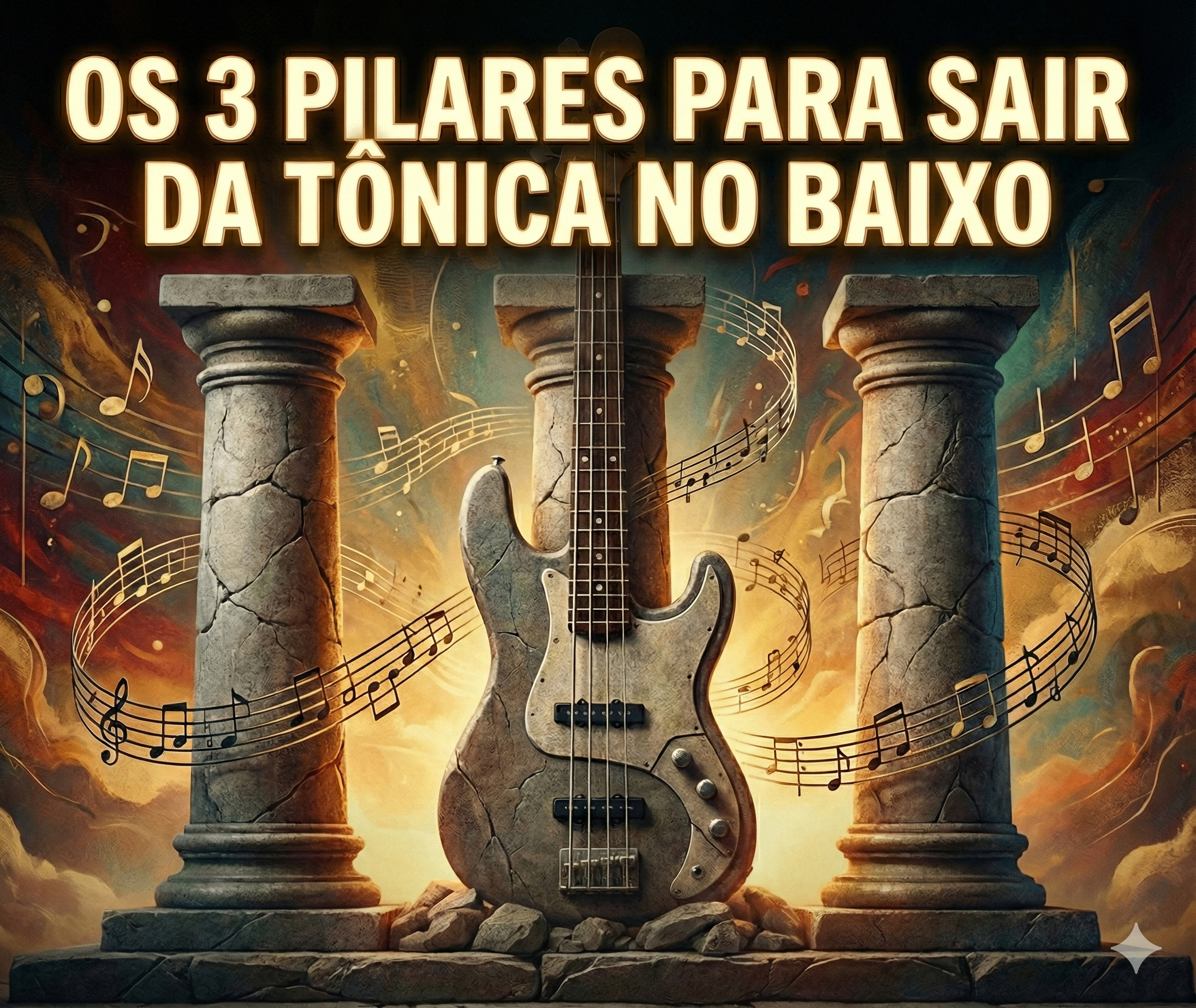 3 pilares para sair da tônica no baixo 