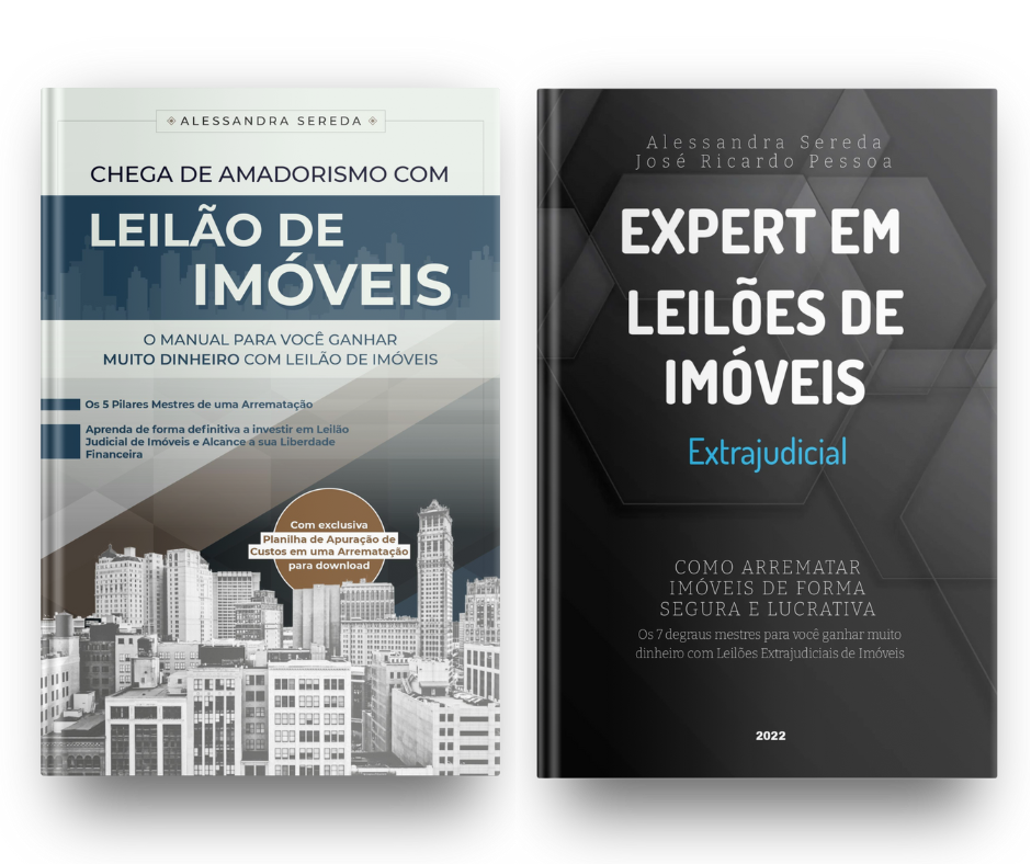 Combo e-Books Chega de Amadorismo com Leilão de Imóveis Judiciais e Expert em Leilões de Imóveis Extrajudicial