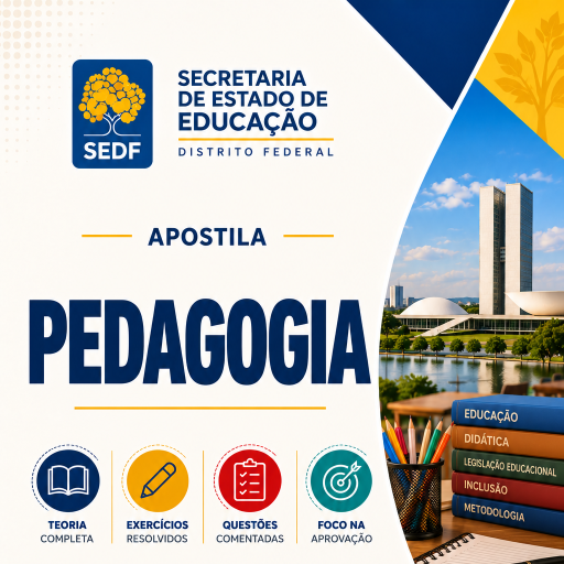 Apostila SEDF 2026 —  Pedagogia
