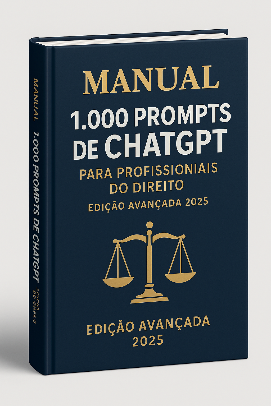 Manual - 1.000 Prompts de ChatGPT para Profissionais do Direito.