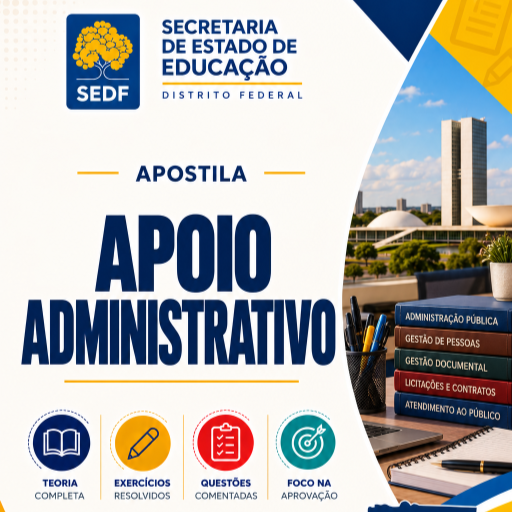 Apostila SEDF 2026 - Apoio Administrativo