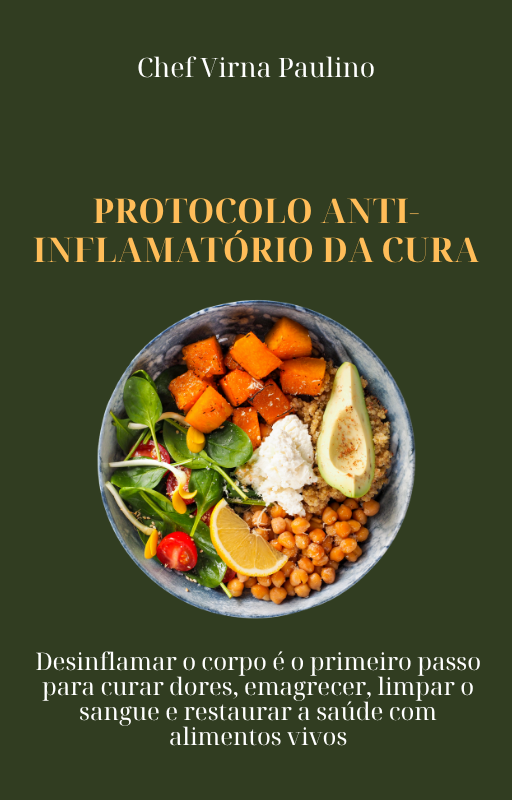Livro Cura + Protocolo Anti-inflamatório