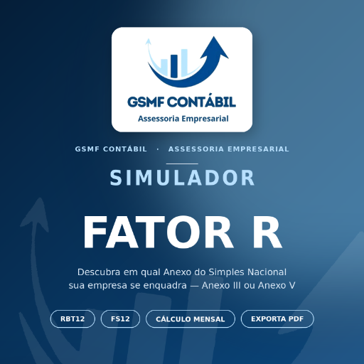 Calculadora do Fator R