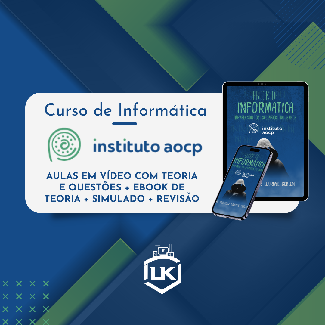 (COM DESCONTO) Informática IAOCP [PDF+VÍDEOAULA]
