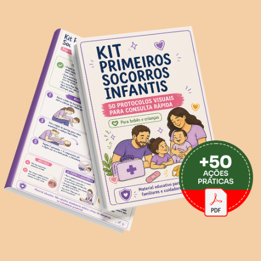 Kit Primeiros Socorros Infantis - Básico