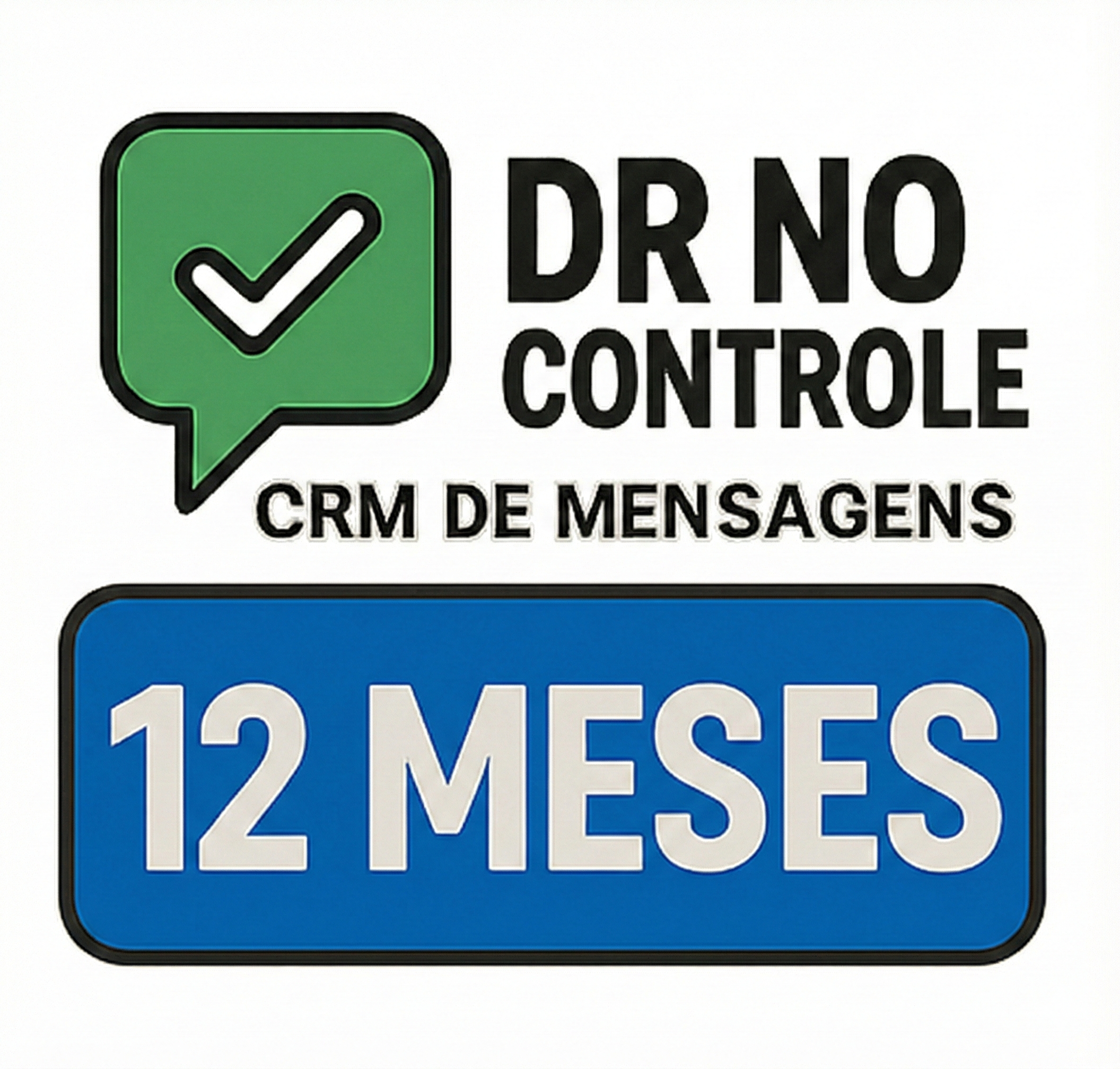 12 Meses - Dr NO CONTROLE - CRM - Assinatura