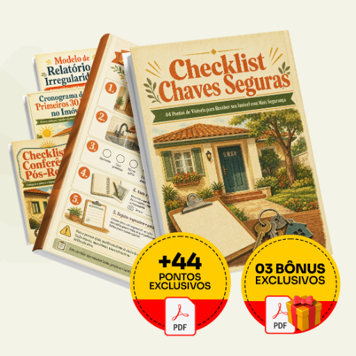 Checklist Chaves Seguras — 44 Pontos de Vistoria - Completo