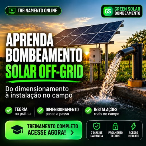 Treinamento Pratico de bombeamento solar off-grid