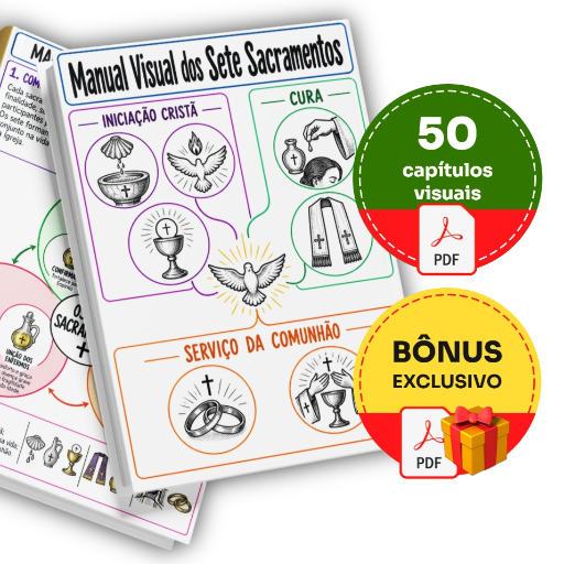 +50 Manual Visual dos Sete Sacramentos - Completo
