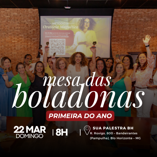 Mesa das Boladonas - Encontro para mulheres reais produzindo riqueza