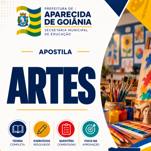 Apostila Completa SME Aparecida de Goiânia 2026 para Profissional da Educação I — Artes