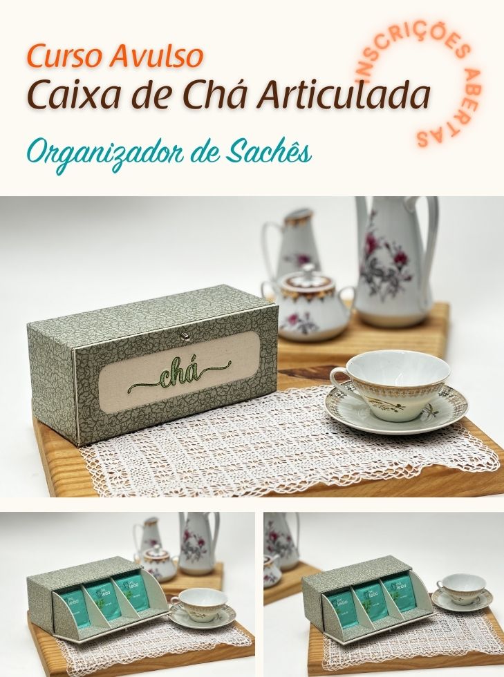 Caixa de Chá Articulada