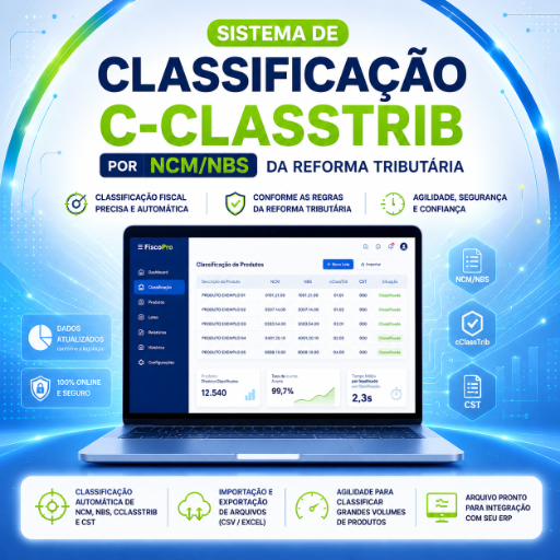 SISTEMA - CLASSIFICAÇÃO C-CLASSTRIB/CST POR NCM OU DESCRIÇÃO.