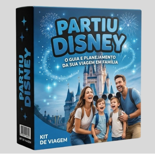 Guia Prático Partiu Disney em Família
