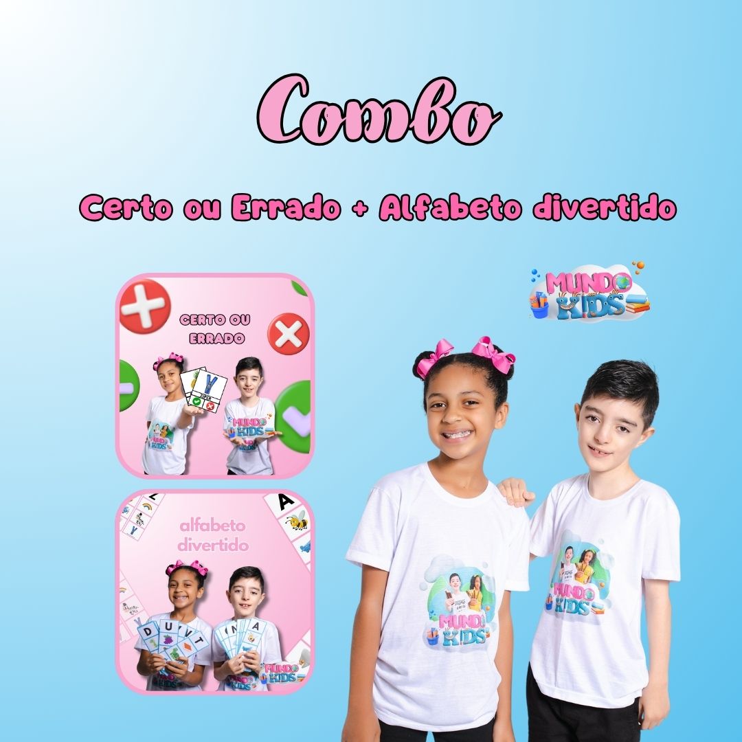 Certo ou errado + Alfabeto divertido