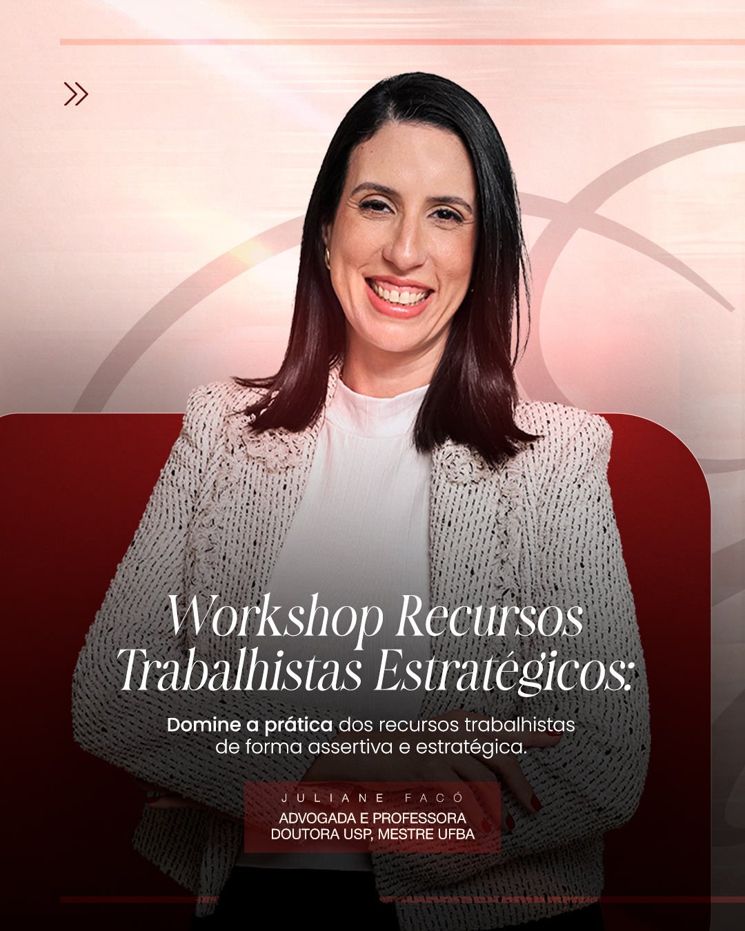 WORKSHOP RECURSOS TRABALHISTAS ESTRATÉGICOS
