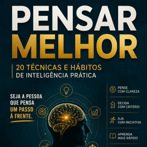 Pensar Melhor | 20 técnicas e hábitos de inteligência prática
