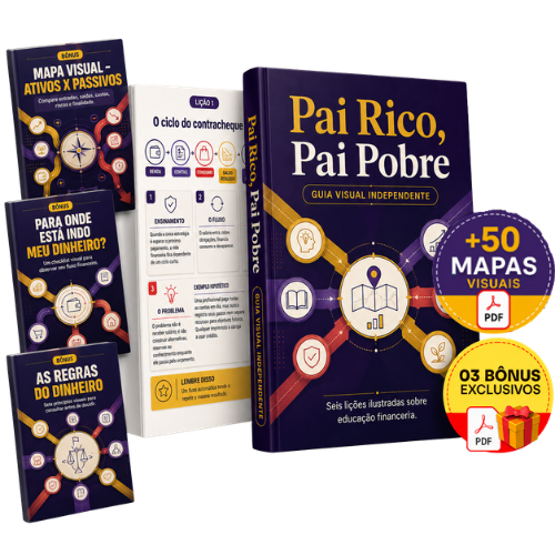 Pai Rico, Pai Pobre Ilustrado - Completo