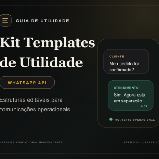 Kit Templates de Utilidade - WhatsApp API
