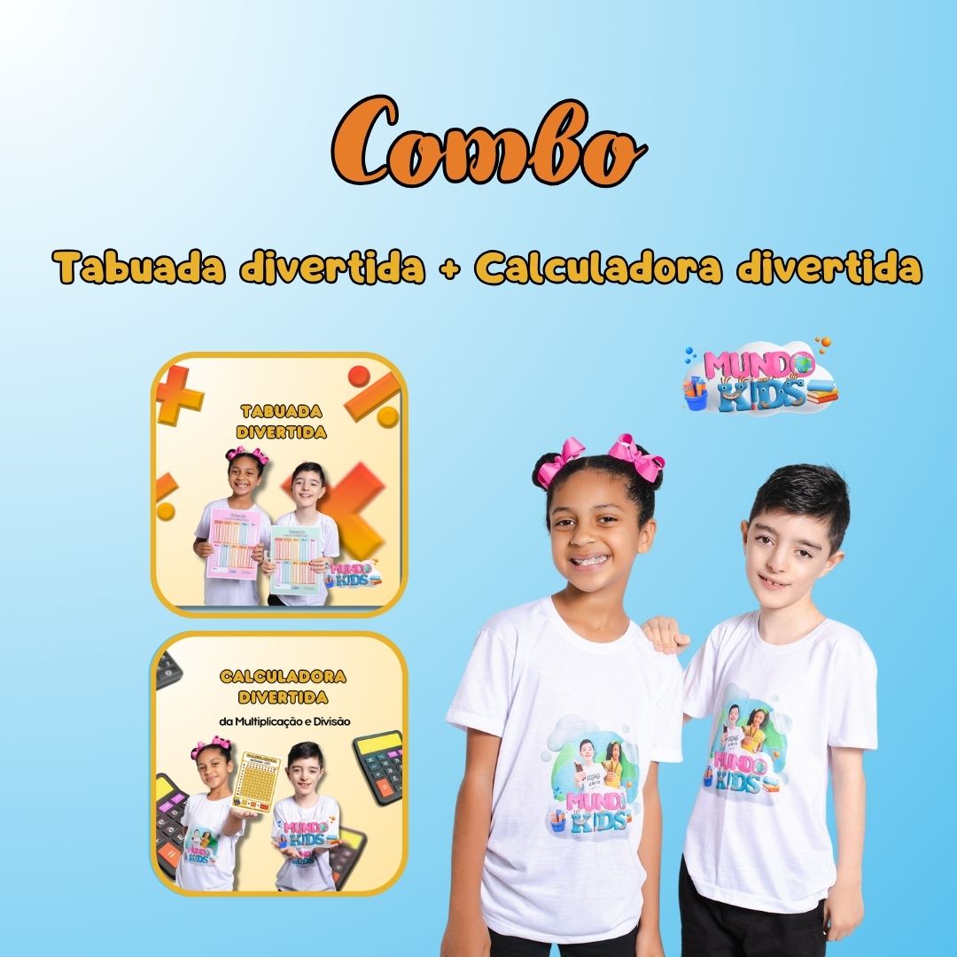 Tabuada divertida + Calculadora divertida da multiplicação e divisão
