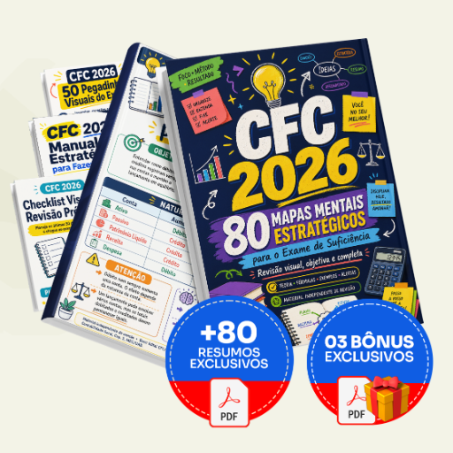CFC 2026 - 80 Mapas Mentais Estratégicos - Completo