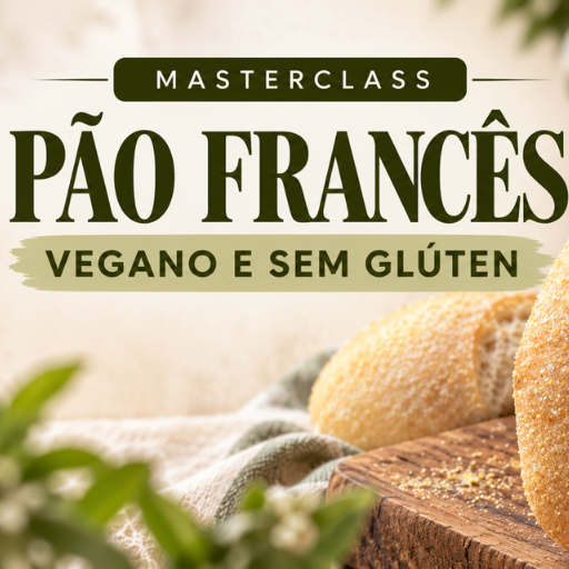 PÃO FRANCÊS SEM GLÚTEN VEGANO