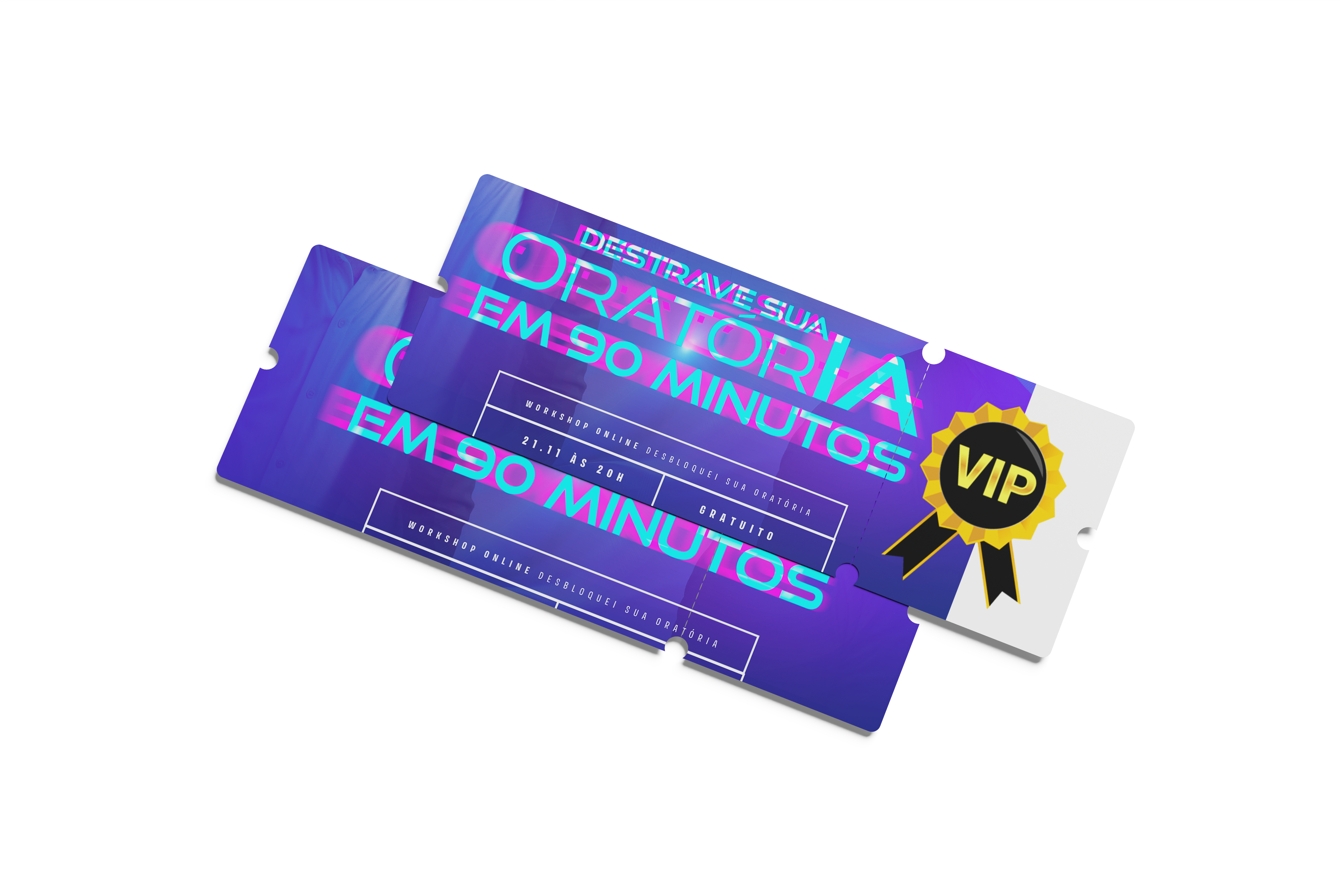 VIP EXPERIENCE - WORKSHOP Destrave sua OratórIA em 90 minutos.