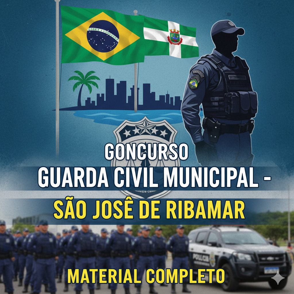 30% OFF - Concurso Guarda Municipal - São José de Ribamar