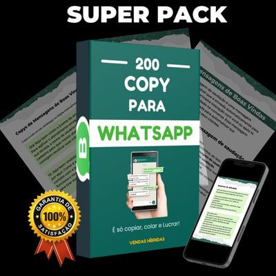 200 Copys para Whatsapp Completo [Super Oferta]