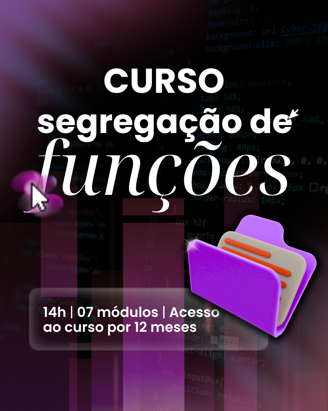 Curso Profissionalizante - Segregação de Funções