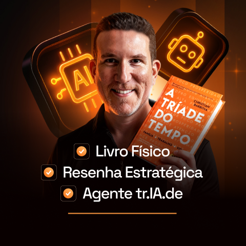 Livro Físico Tríade do Tempo - Livro + Resenha + Agente