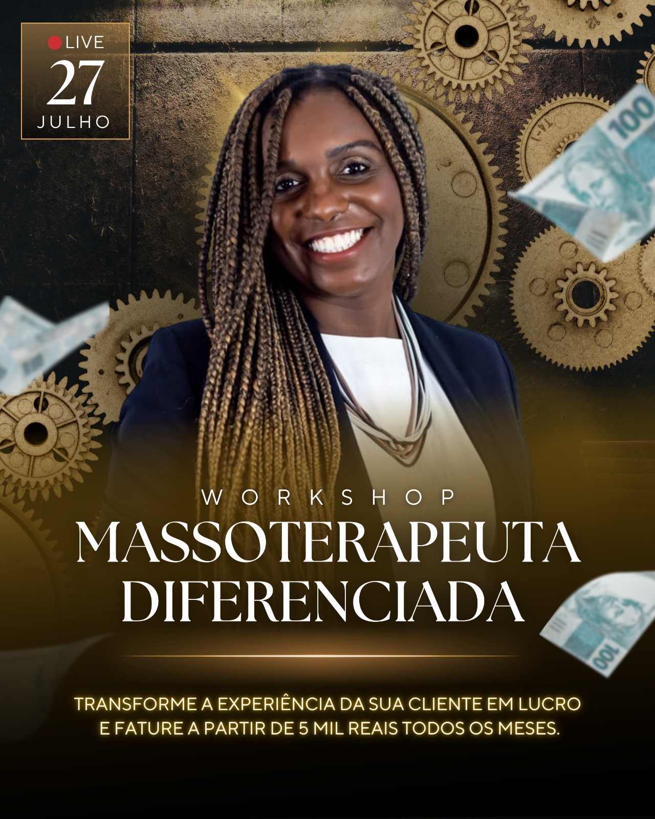 WORKSHOP MASSOTERAPEUTA DIFERENCIADA