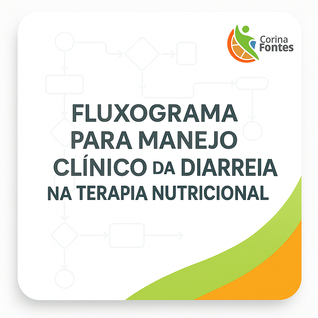 Sugestão de fluxograma prático para manejo clínico da diarreia na terapia nutricional
