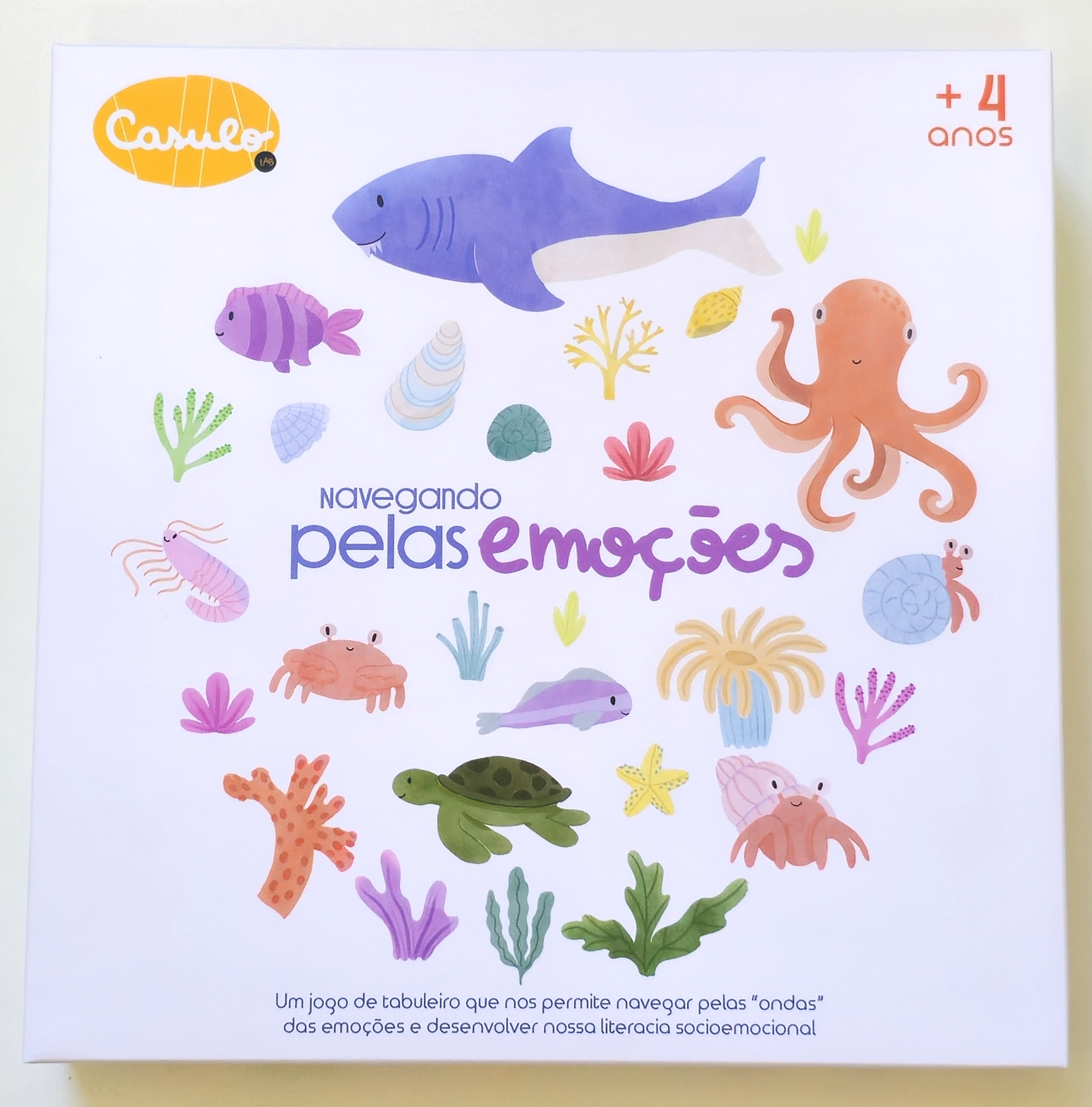 Jogo de tabuleiro - Navegando pelas Emoções