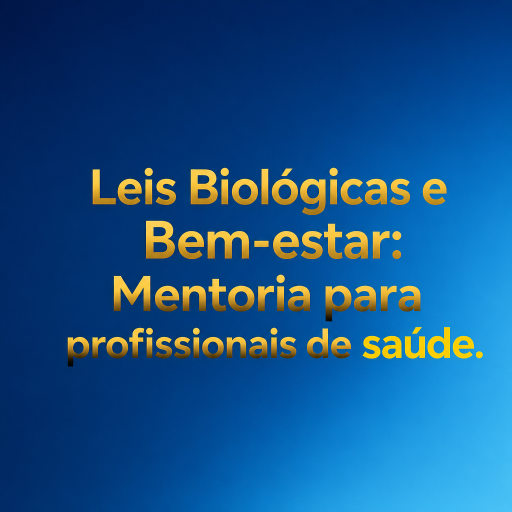LEIS BIOLÓGICAS E BEM-ESTAR: MENTORIA PARA PROFISSIONAIS DE SAÚDE