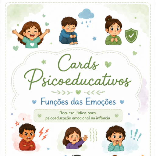 Cards Psicoeducativos - Função das Emoções
