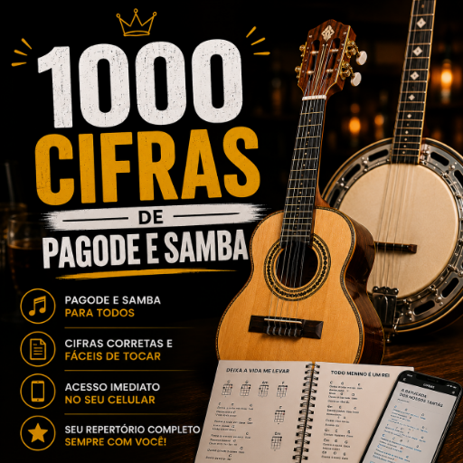 1000 cifras de pagode e samba