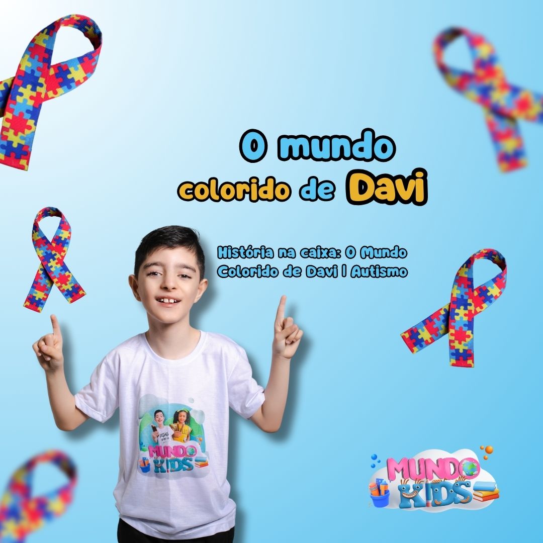 O mundo colorido de Davi