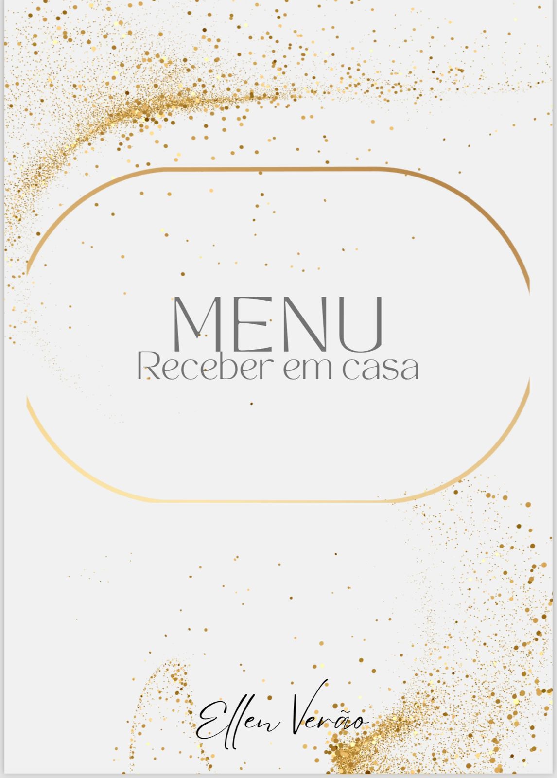 MENU- RECEBER EM CASA