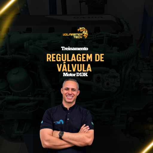 Regulagem de válvula Motor D13K
