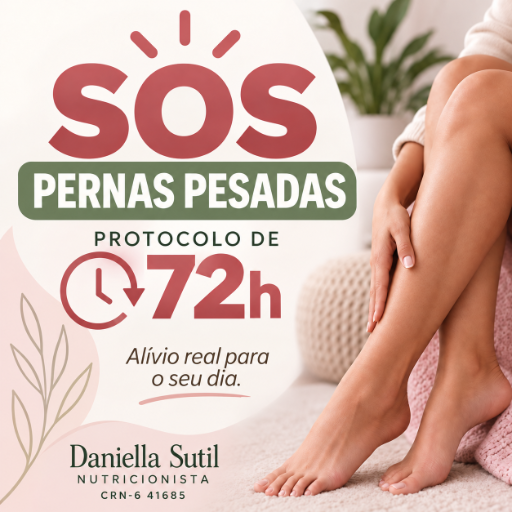 SOS Pernas Pesadas — Protocolo 72h