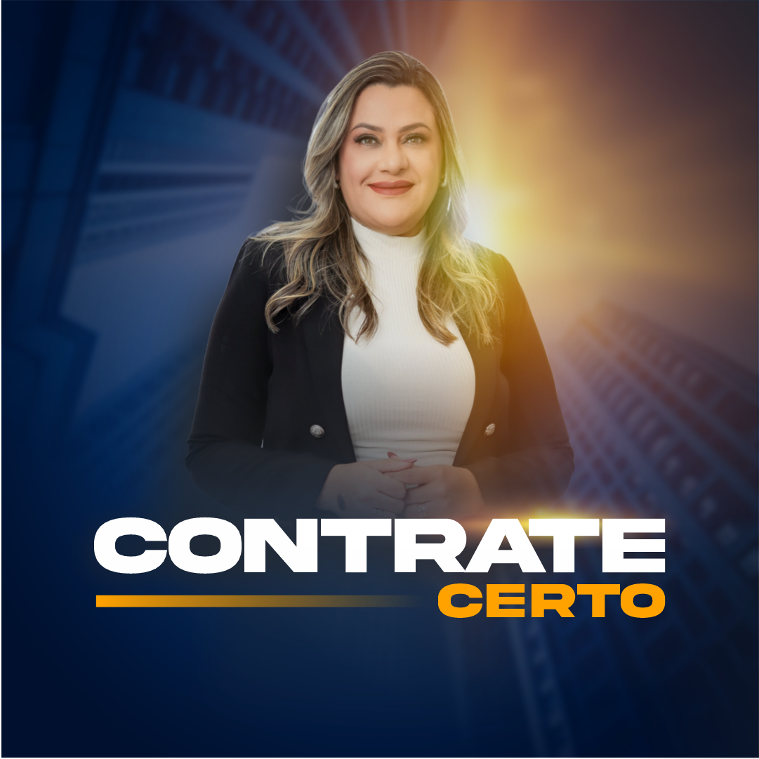 Contrate Certo com Técia Moura - On-line e Ao vivo
