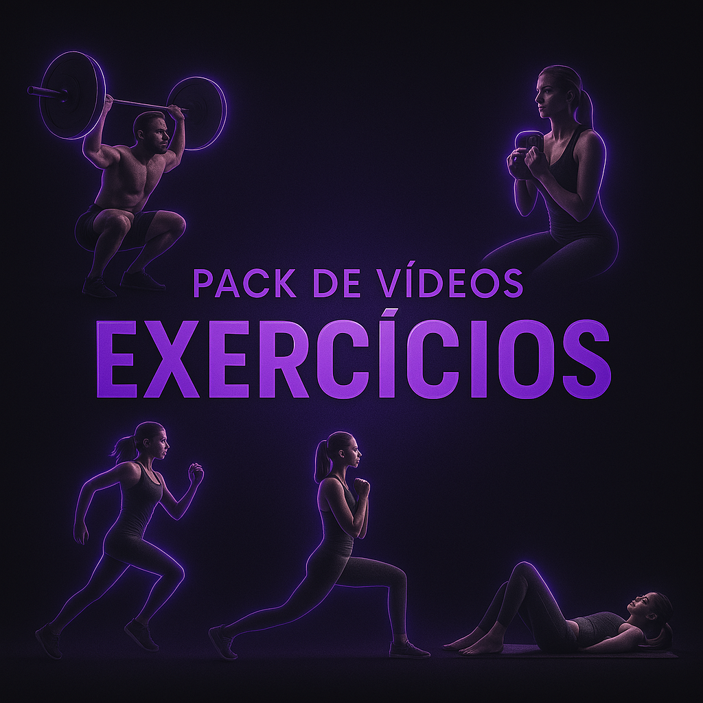 + 4700 Vídeos ilustrativos para consultoria (Musculação, Calistenia, Crossfit, Yoga, Pilates e muito mais...)
