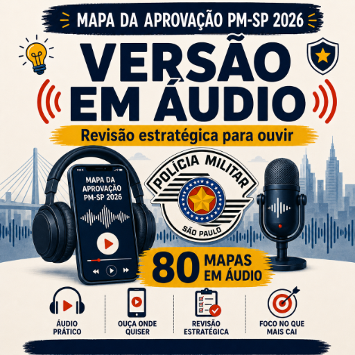 Mapa PMSP 2026 em Áudio