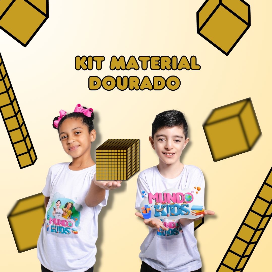 Kit Material Dourado