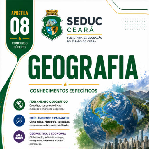 Apostila SEDUC Ceará 2026 — Geografia