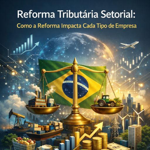 E-Book Reforma Tributária Setorial: Como a Reforma Impacta Cada Tipo de Empresa (50 Setores Analisados)