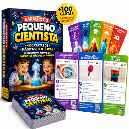 Baralho do Pequeno Cientista™