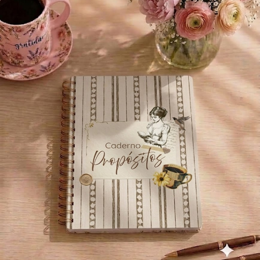 Caderno Propósito — Renúncia, Gratidão e Intimidade com Deus