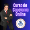 Curso de Capelania Online + Credencial + Certificado + porta documentos personalizado +Adesivo para carro + Broche
